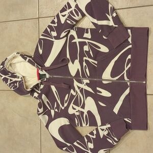 Oakley Purple Logo Hoodie Size XL